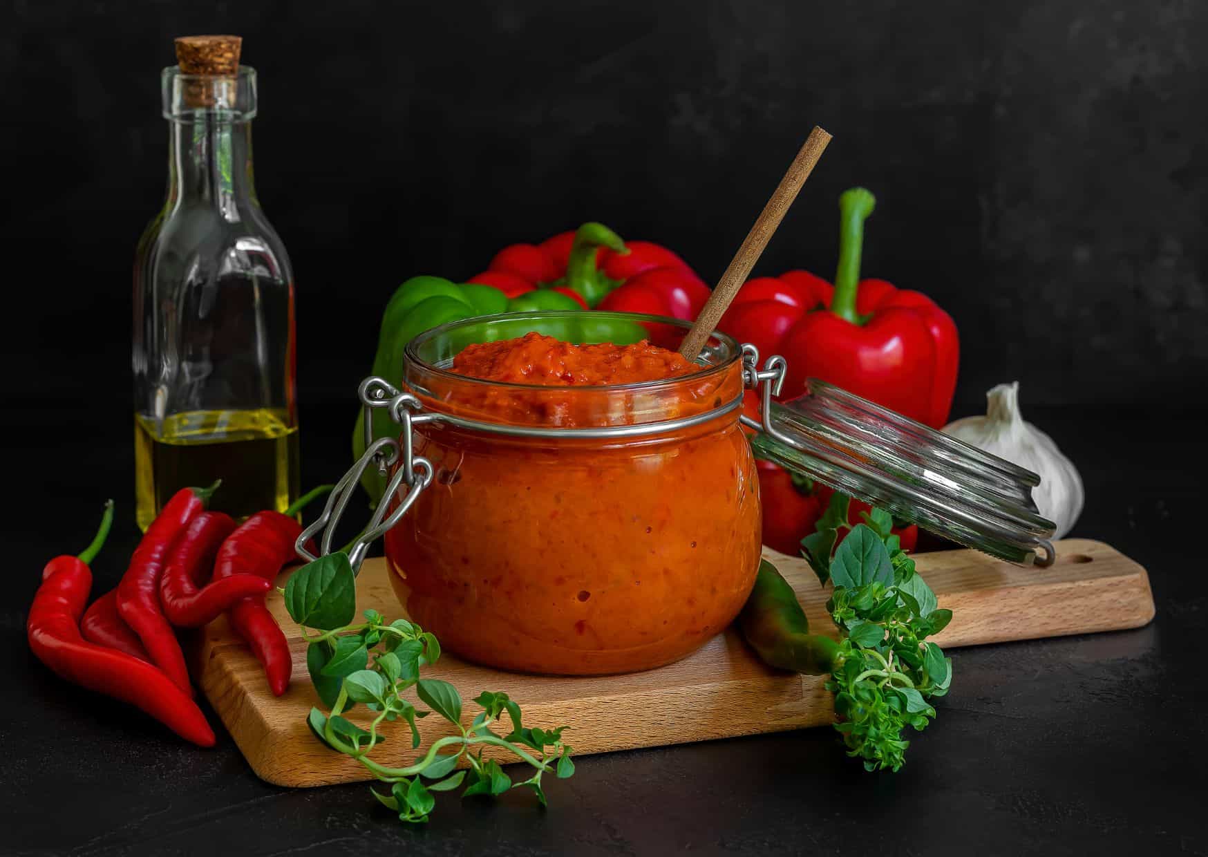 How To Make Ajvar Red Pepper Relish (Recipe Guide) Tips And Calories