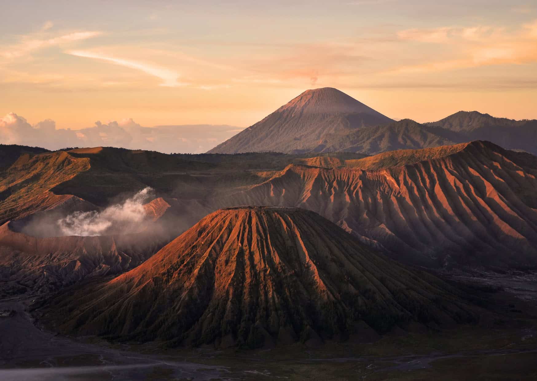 Mount Bromo in Java Indonesia