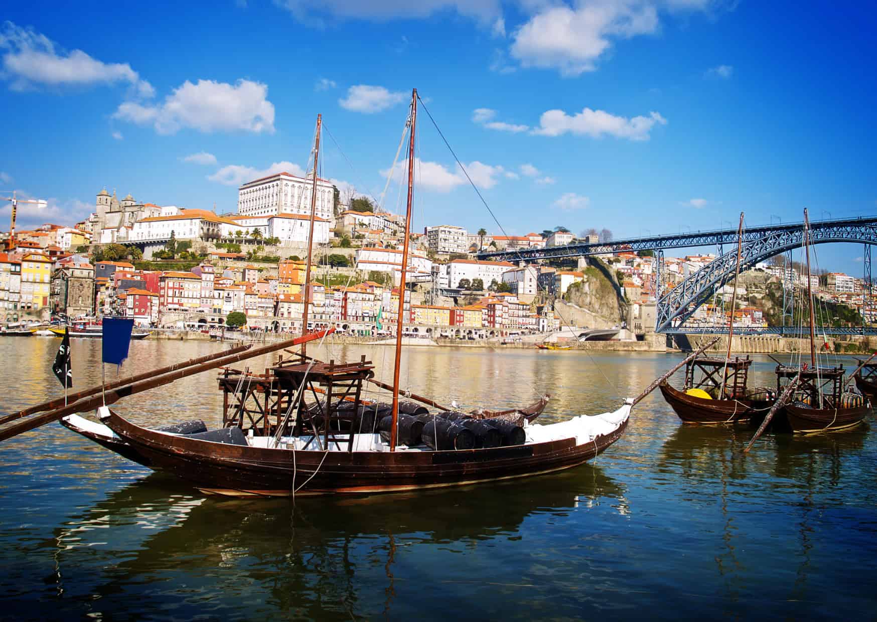 Traditional Port Wine Boats What Portugal is Famous For