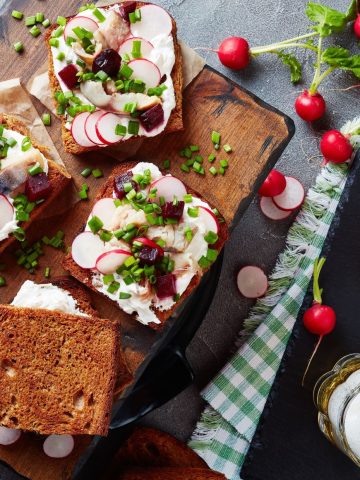 How To Make Homemade Danish Open-Faced Sandwiches (Smørrebrød)