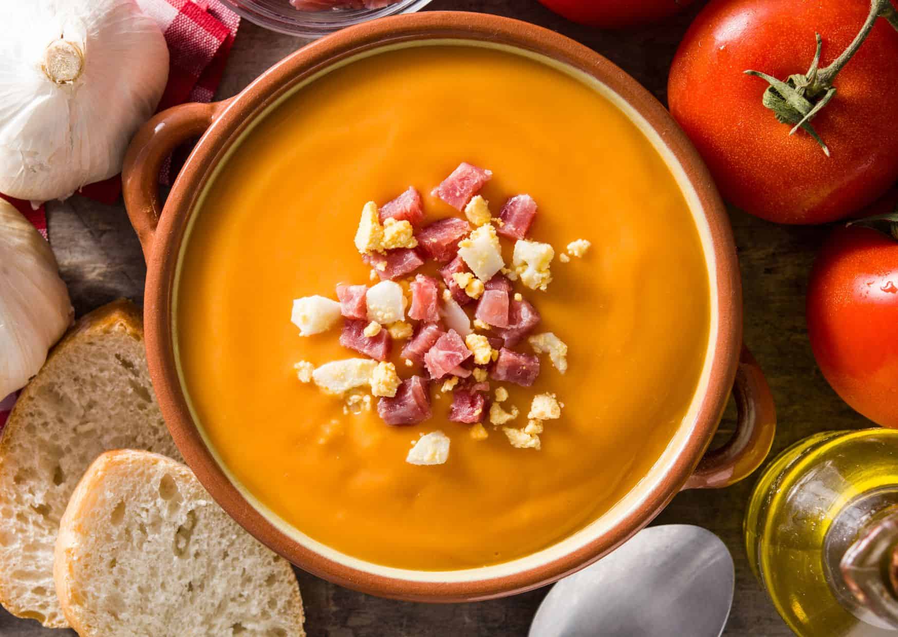 5 Delicious Food In Spain That Aren't So Popular As Paella, How To Make Salmorejo Cold Tomato Soup (Recipe Guide)