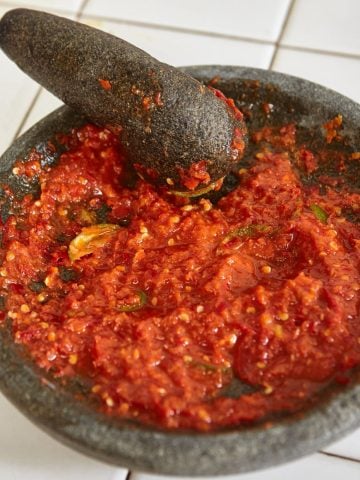 The Most Popular Indonesian Sauce: How to Make Sambal Sauce (Recipe Guide)