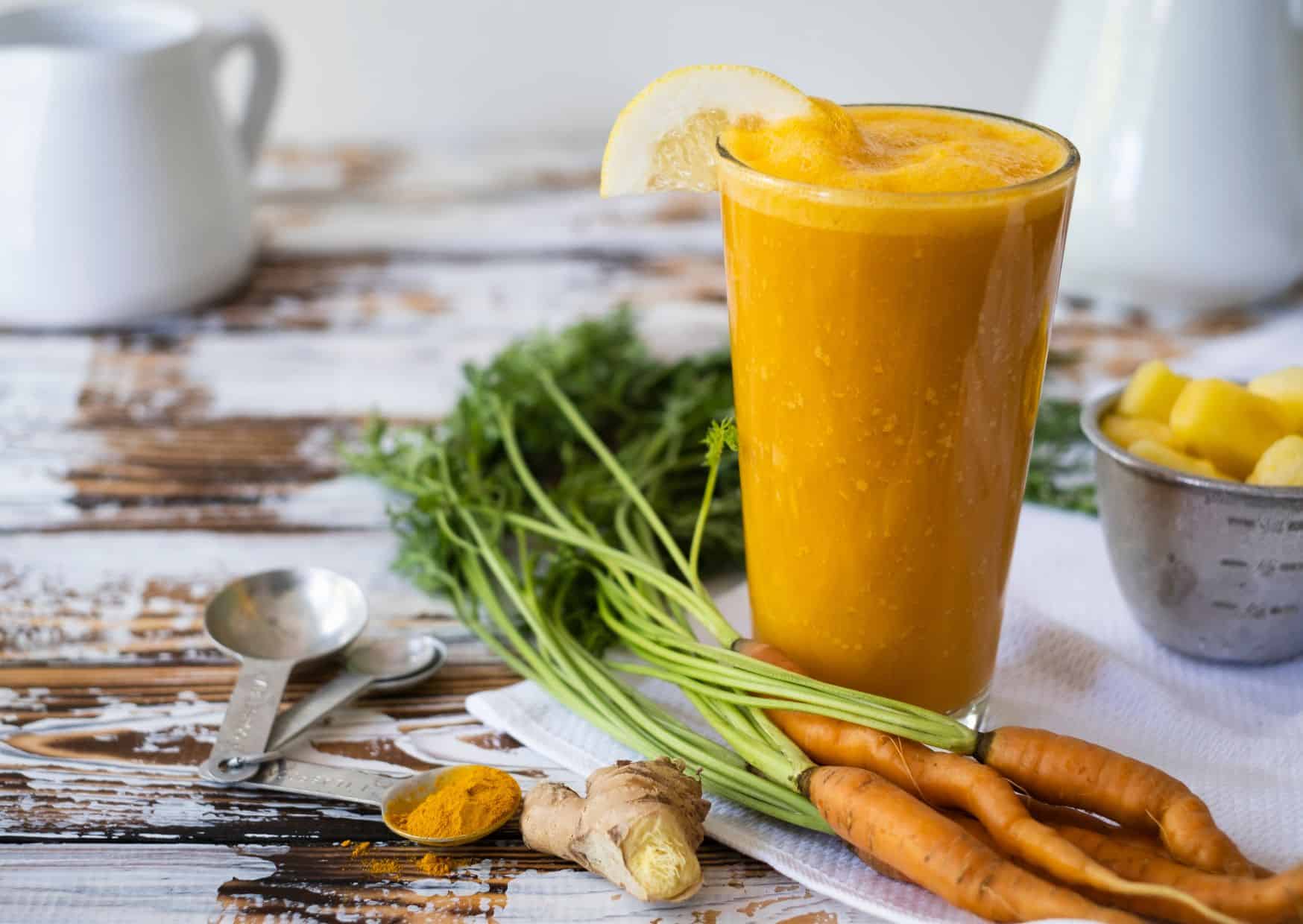 10 Most Delicious Smoothies To Try, Carrot Ginger Smoothie