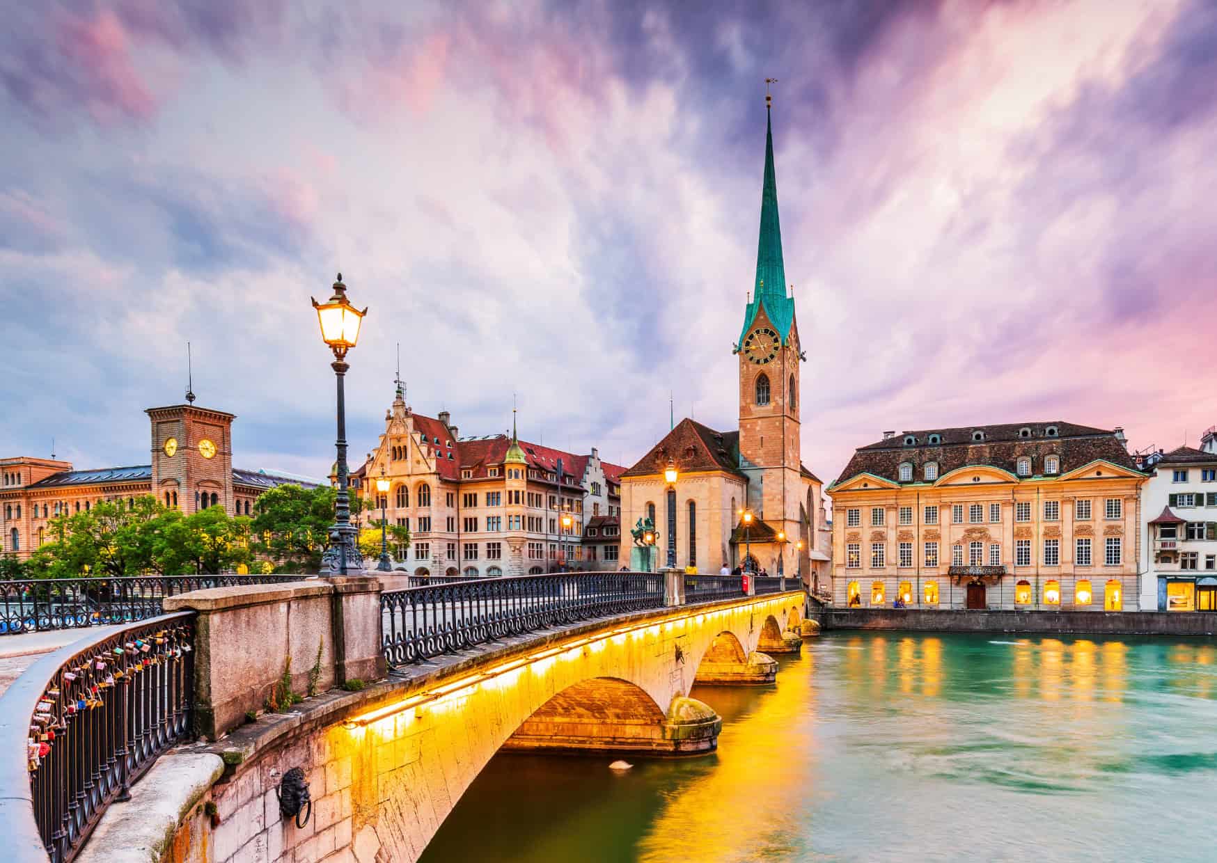 Happiest Countries in the World Zurich Switzerland