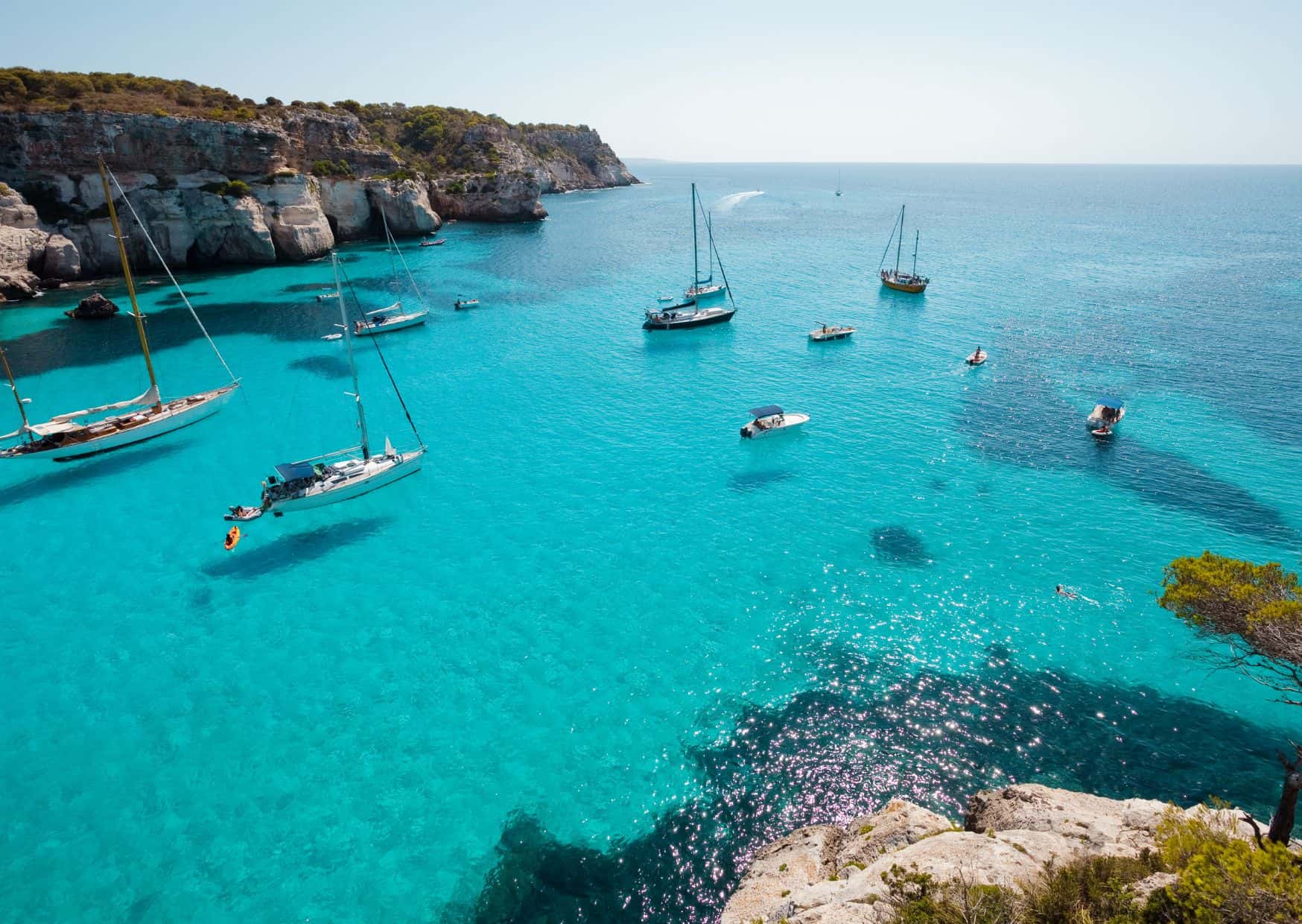 8 Dreamy European Beaches That Will Make You Think You’re in the Caribbean, 10 Bucket List Destinations in Spain, Cala Macarella, 6 Spanish Beaches That Look Like Caribbean Beaches