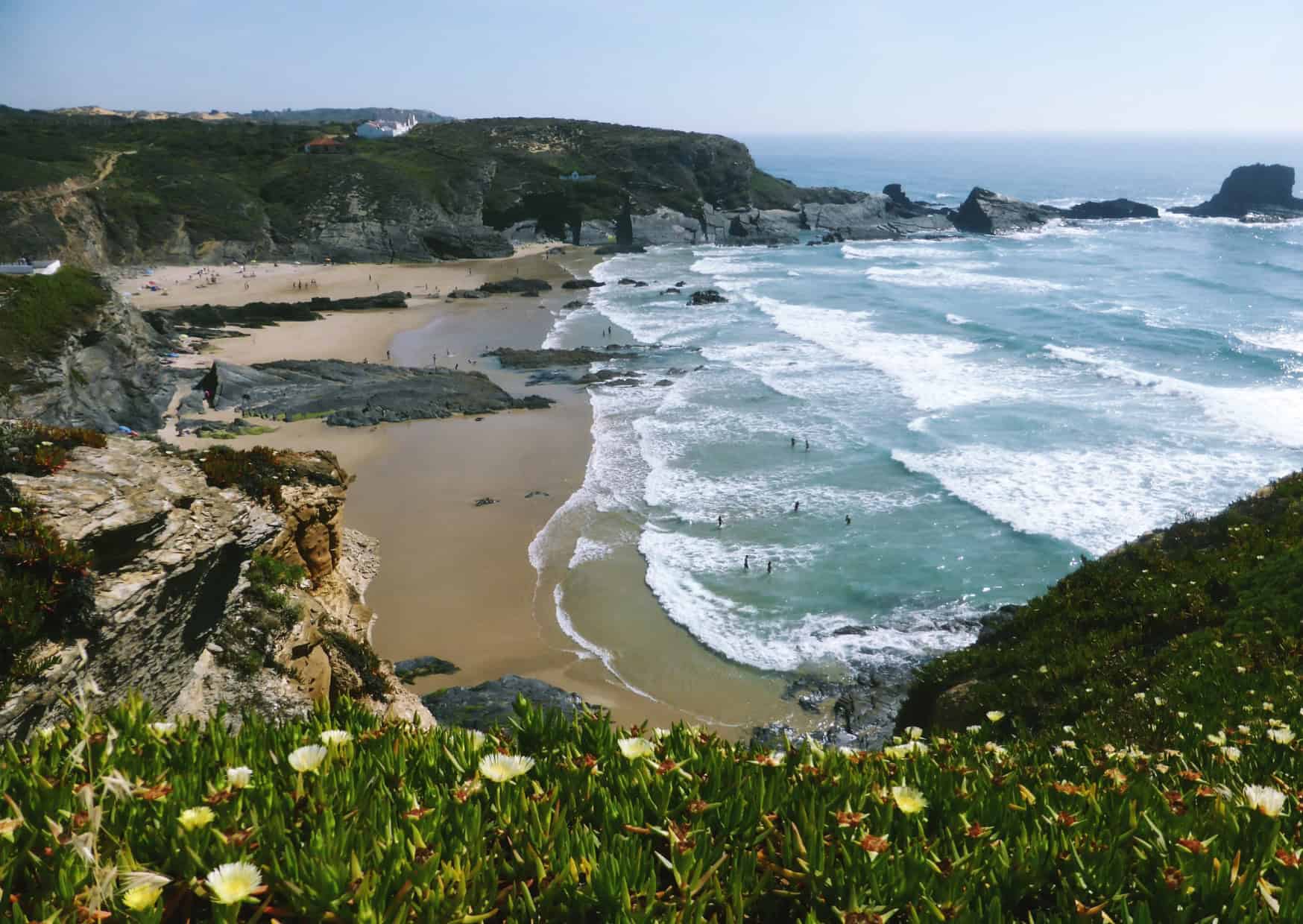 10 Awesome Hidden Beaches in Portugal You've Gotta Visit 6 Praia da Zambujeira do Mar Hidden beaches in Portugal