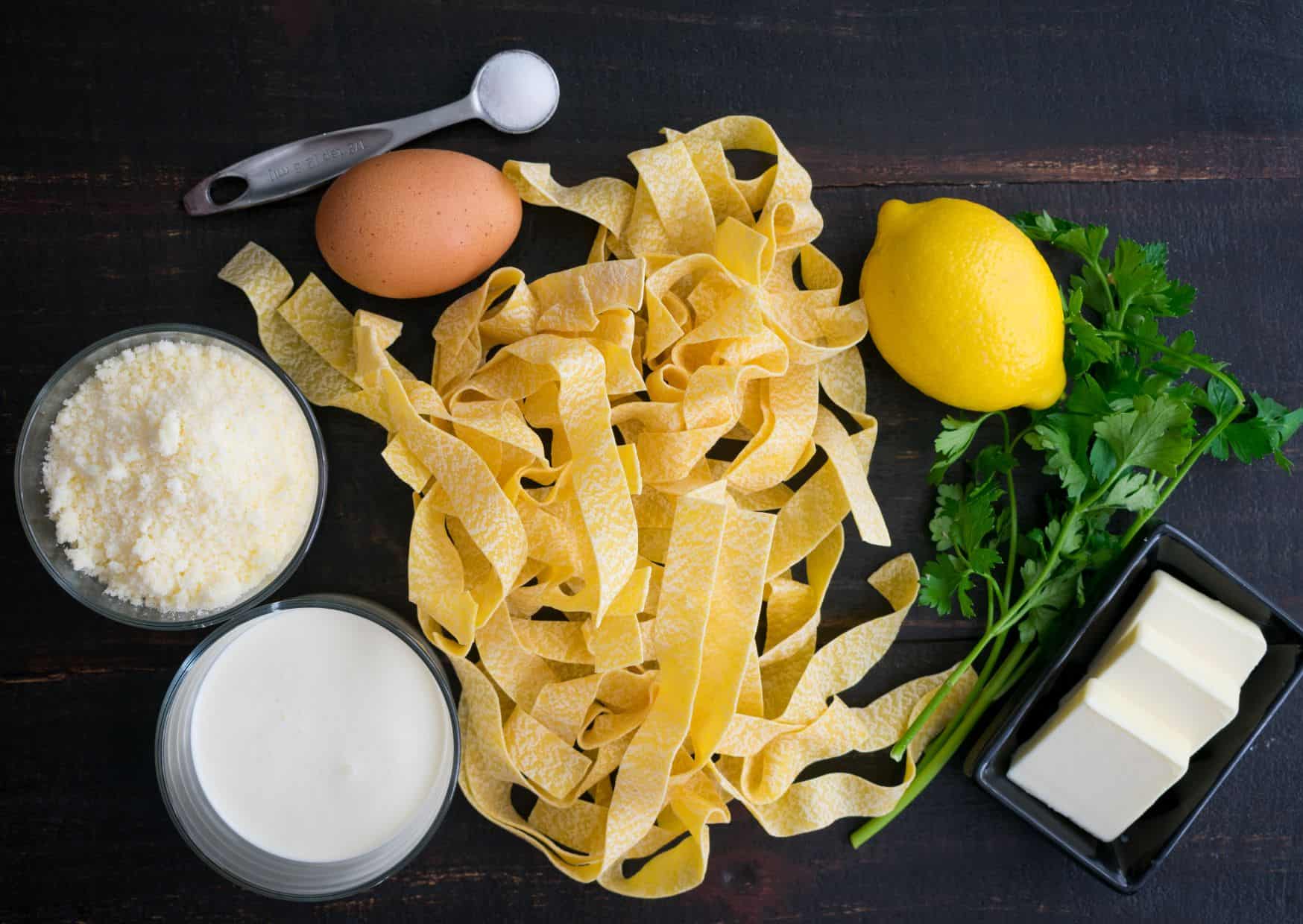 Most Popular Italian Foods: How to Make Tagliatelle al Limone Lemon Sauce (Recipe Guide)