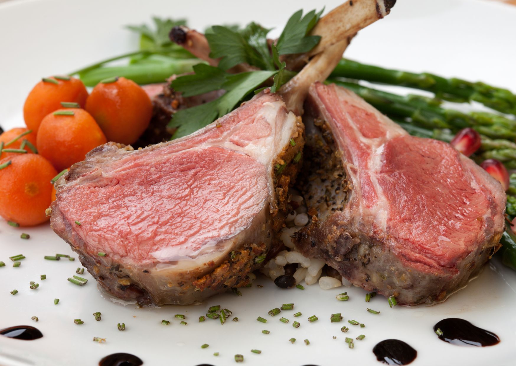 Herb Crusted Rack of Lamb or Lamb Chops 2