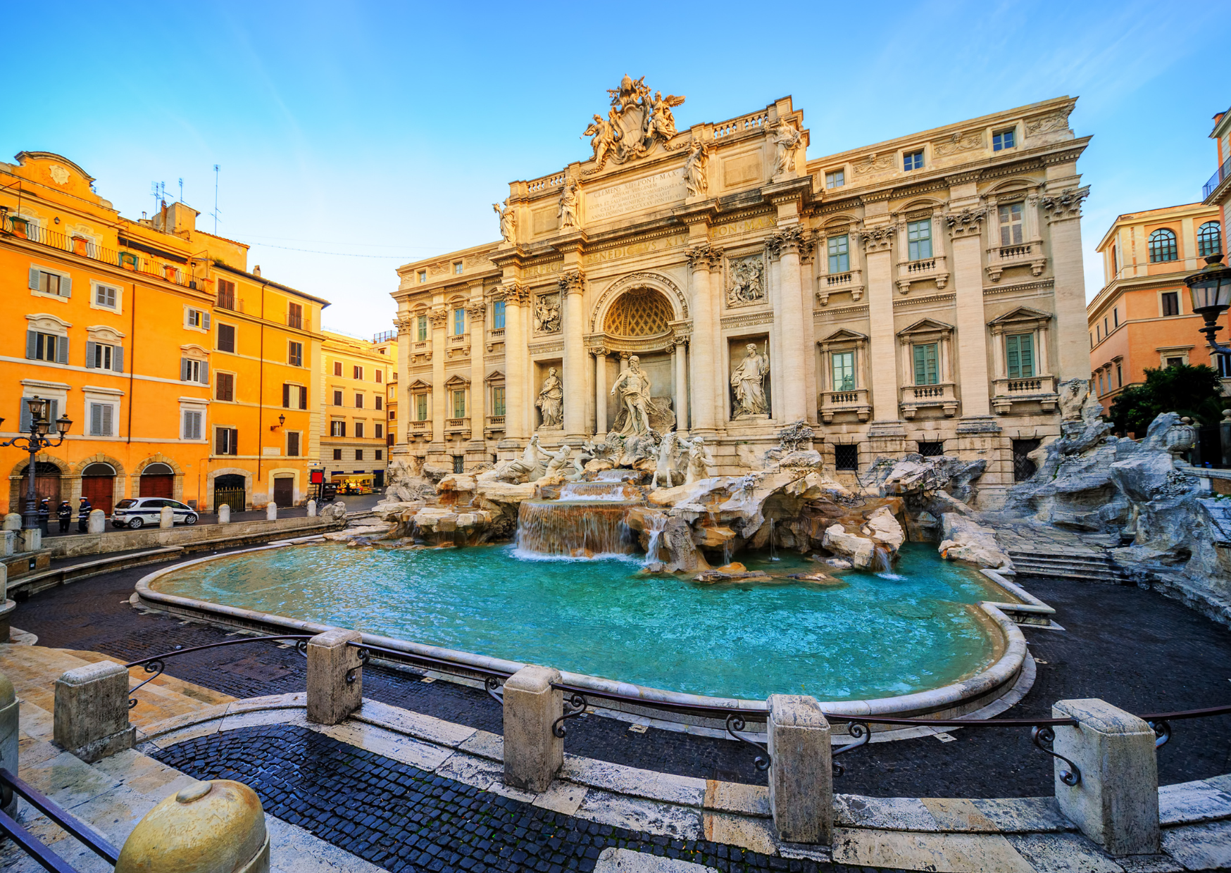 Rome Fountain Photo Angle 4