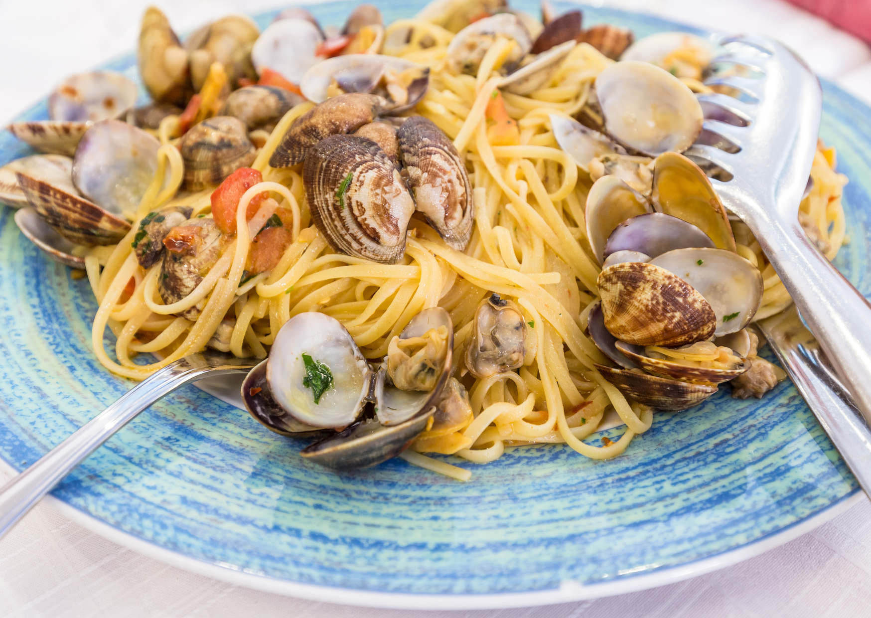 cooking pasta in Naples 7