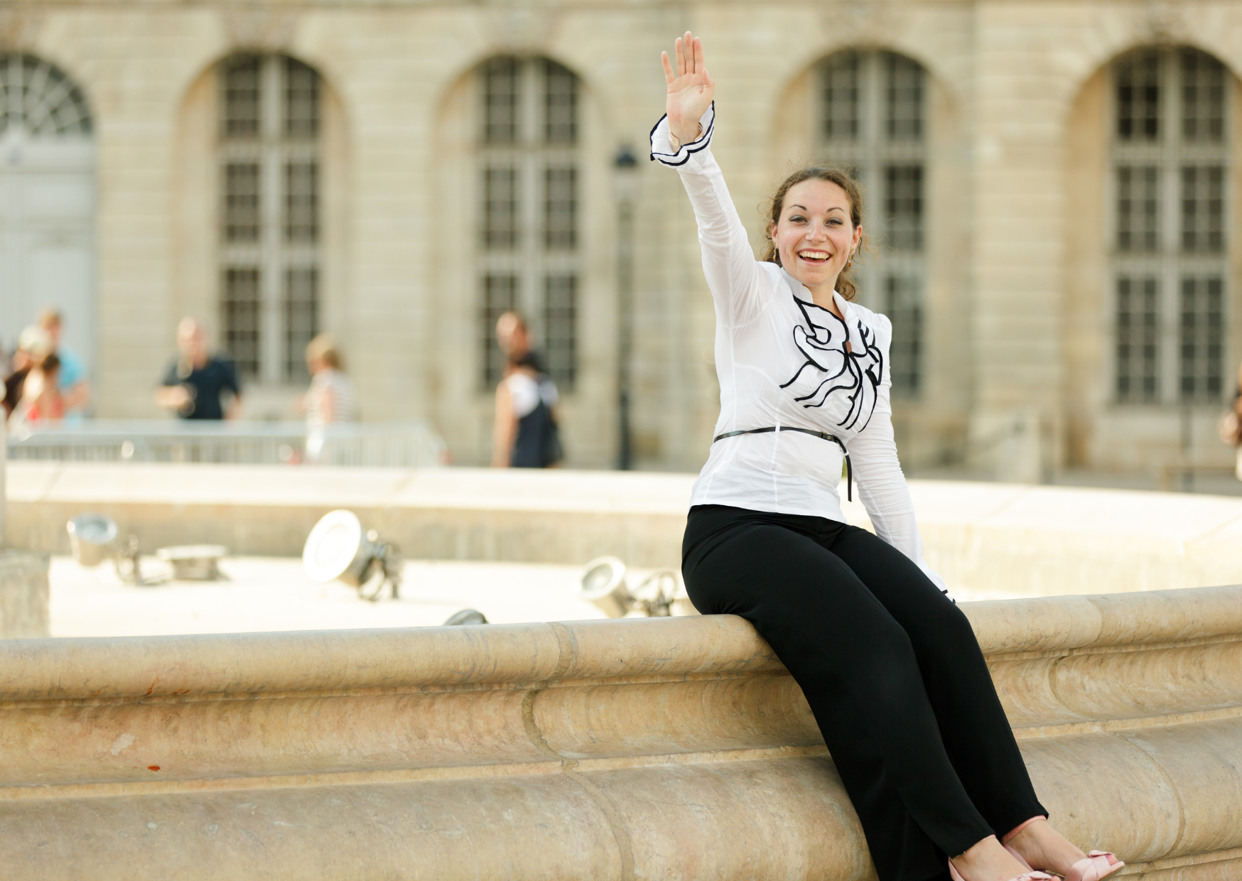 saying hello to french people 6