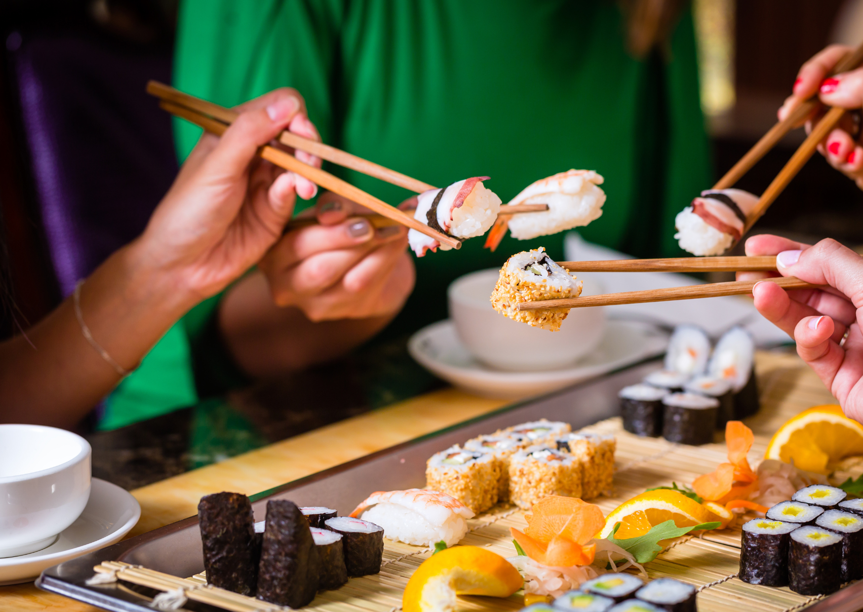 The Japanese Diet Proves Rice Isn’t the Real Problem Why Japanese People Stay Lean While Eating Rice at Almost Every Meal 3 Japanese people eating rice 4