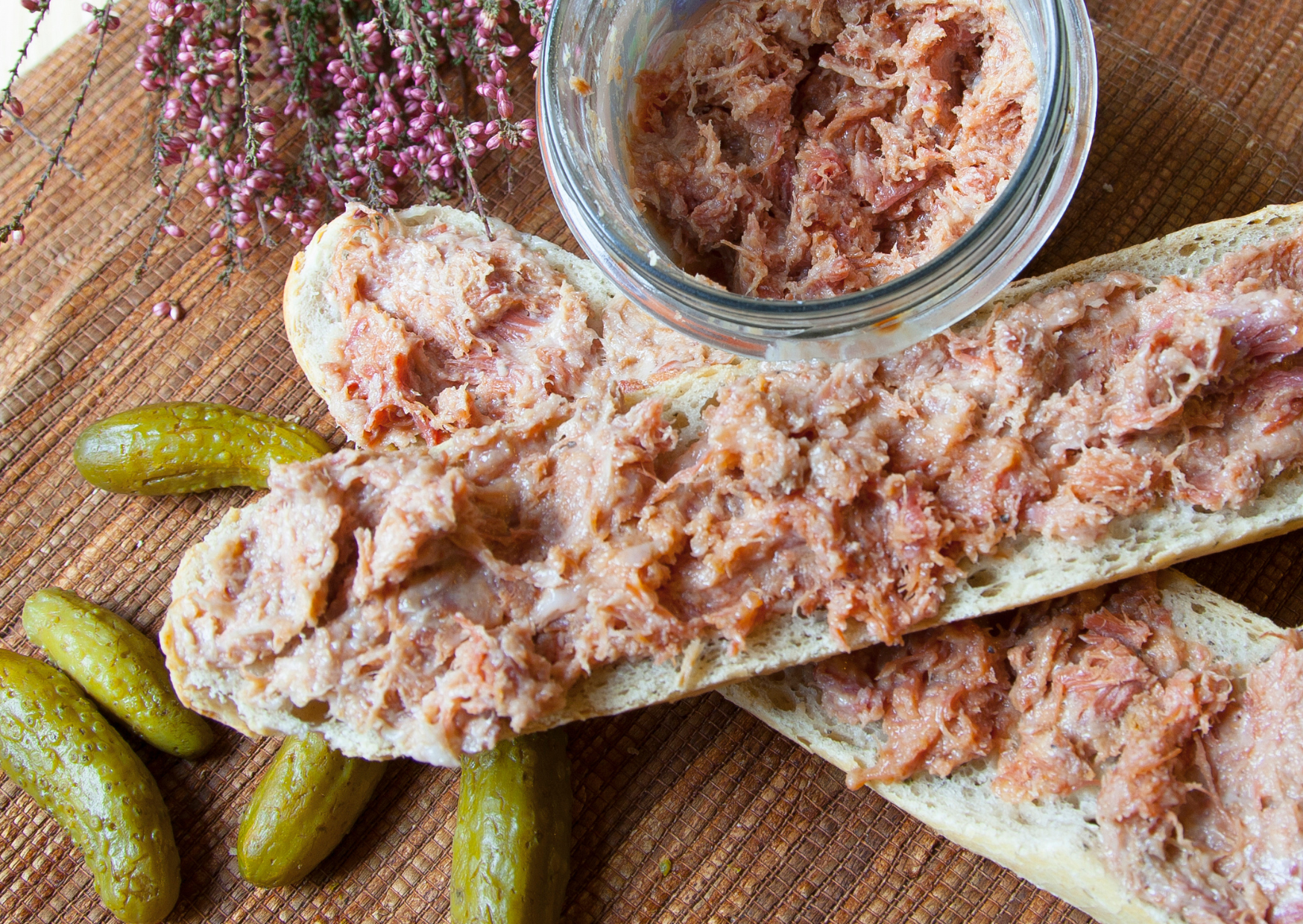 french bistro food Rillettes