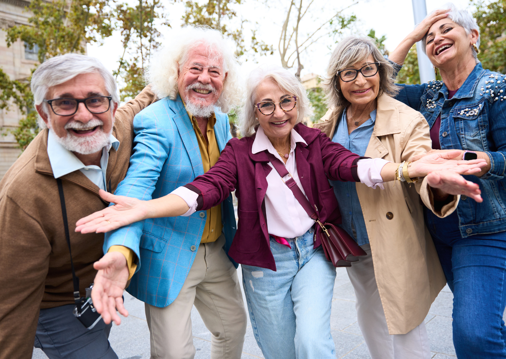 Happy European people 2