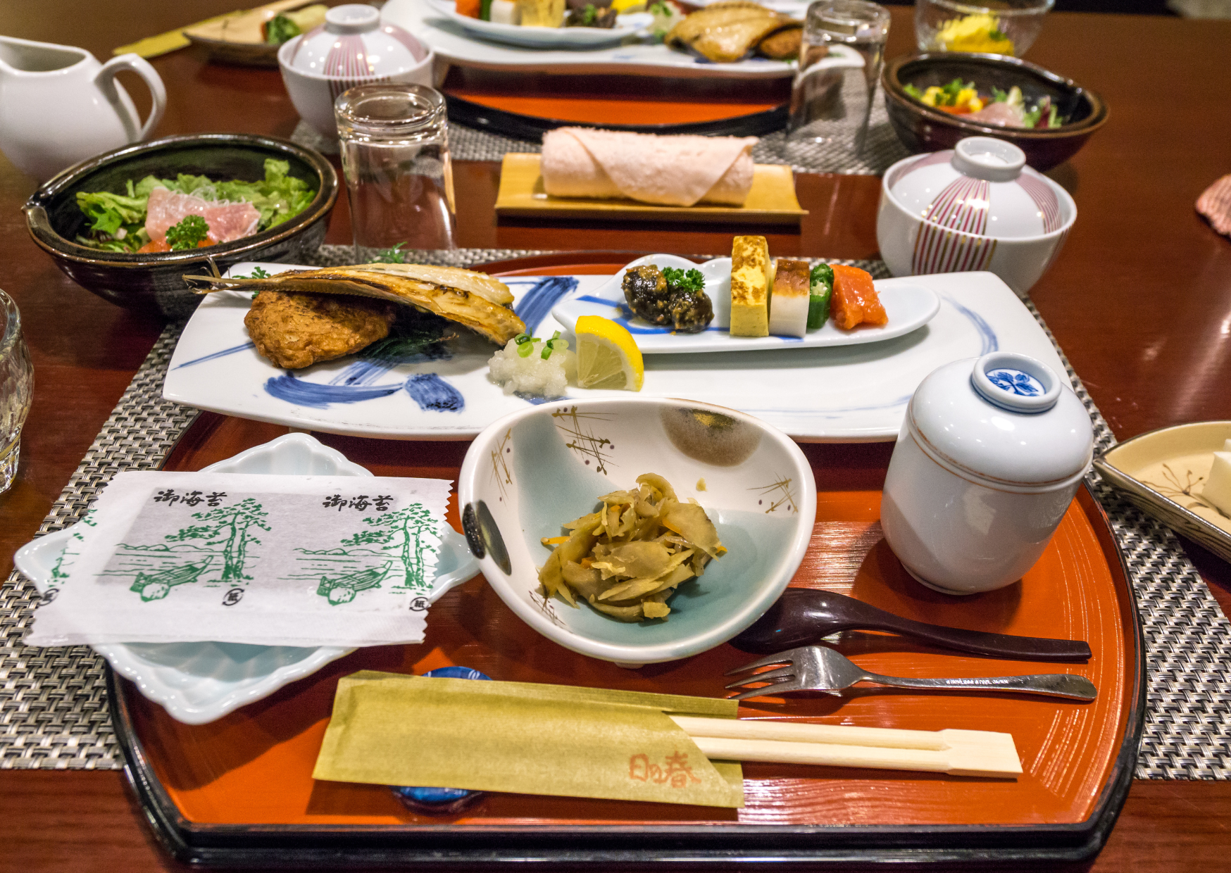 Japanese breakfast 6