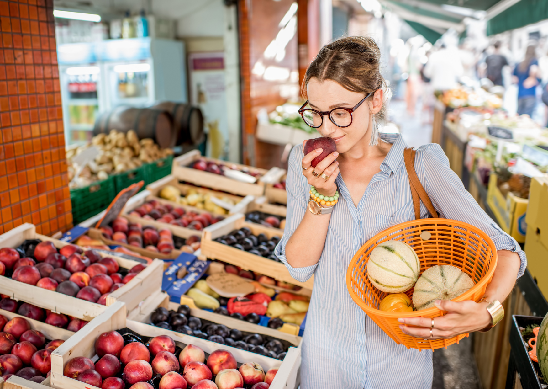 market shopping in Europe 6