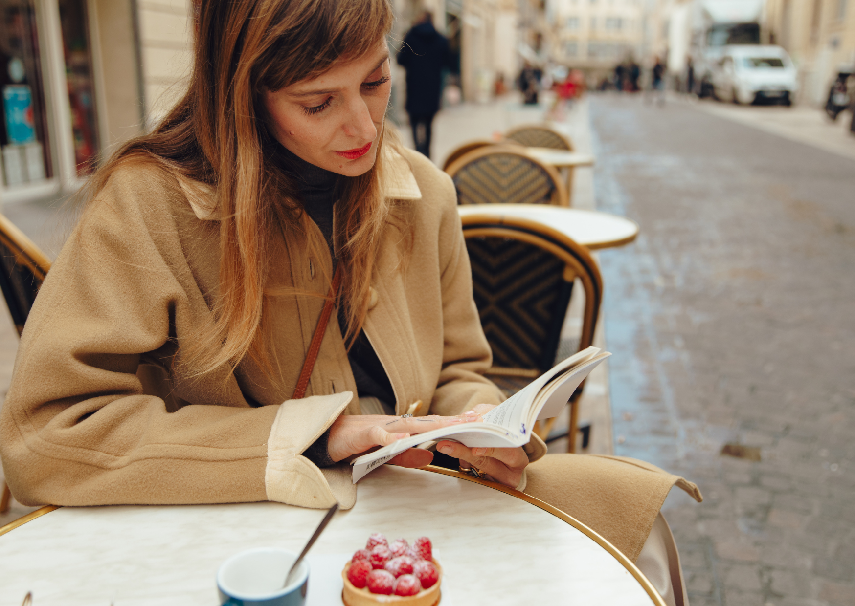 The Dessert Schedule French Women Follow That Keeps Them Slim While Americans Restrict And Binge 1 woman eating French dessert 4
