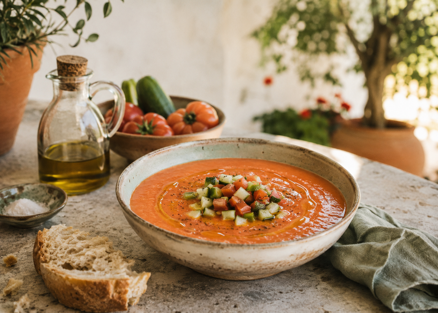 From A Madrid Kitchen In June: The 5 Cold Spanish Dishes I Cook On Repeat In This Heat 1 gazpacho 1