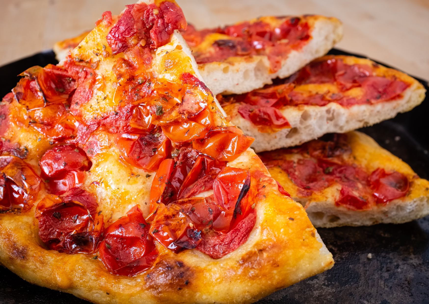 Focaccia Genovese Has a Rival: How to Make Focaccia Barese, the Tomato-Topped Version From the South 2 Focaccia Barese 2