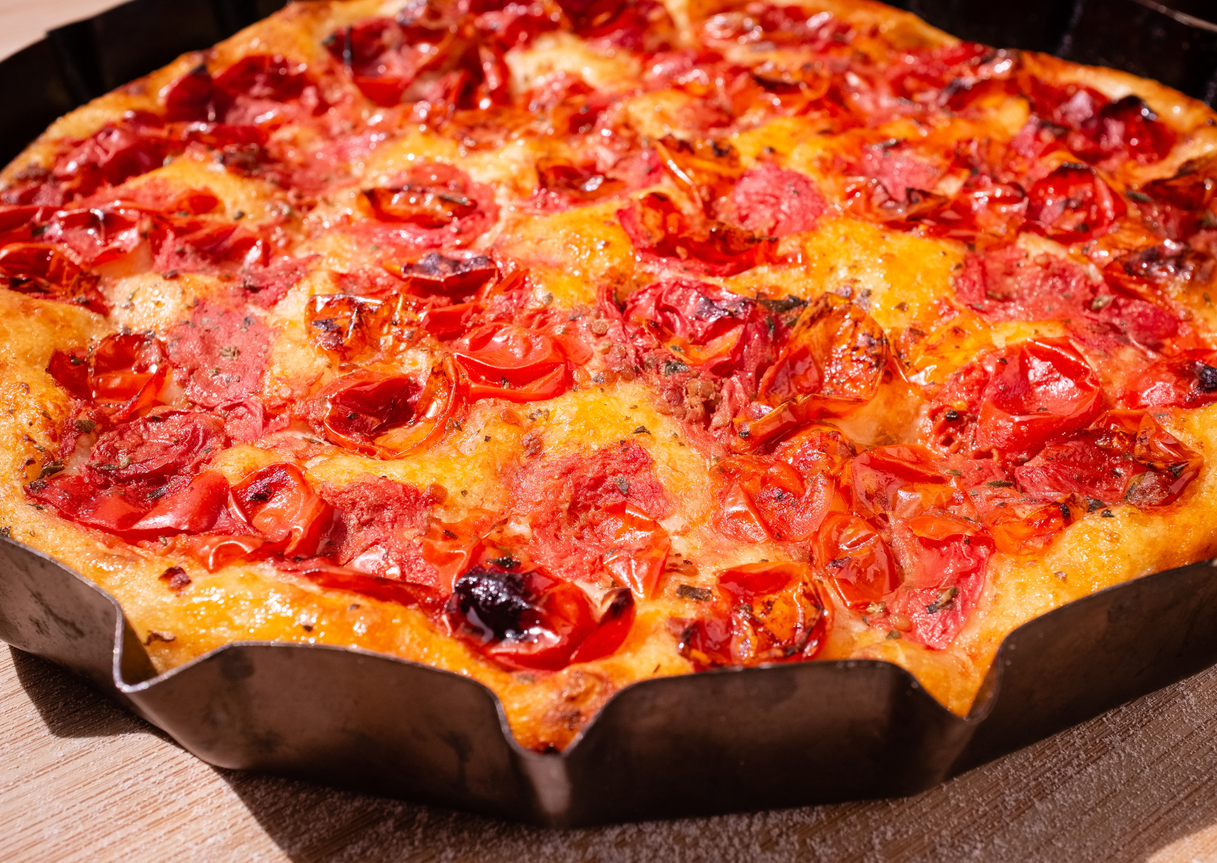 Focaccia Genovese Has a Rival: How to Make Focaccia Barese, the Tomato-Topped Version From the South 6 Focaccia Barese 3
