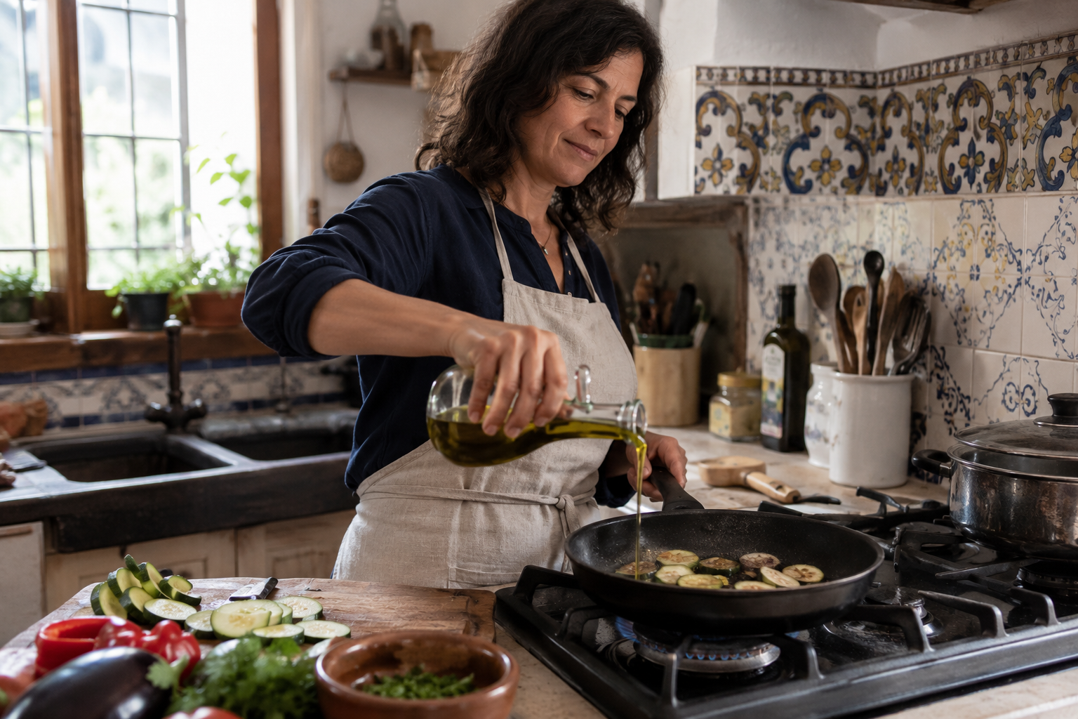 The Olive Oil Cooking Myth Americans Still Believe: Americans Were Told Never to Fry With Olive Oil And Europeans Never Stopped 1 Olive oil 1
