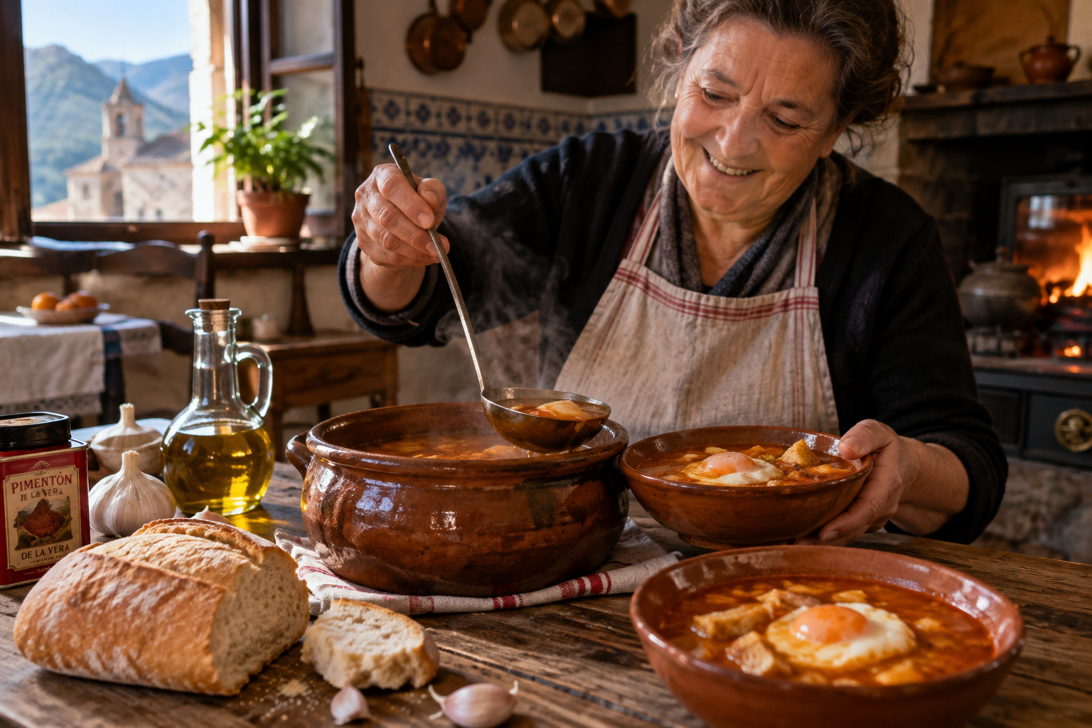 Garlic, Bread, and a Fried Egg: The Spanish Soup Grandmothers Make When Winter Arrives 5 garlic 5